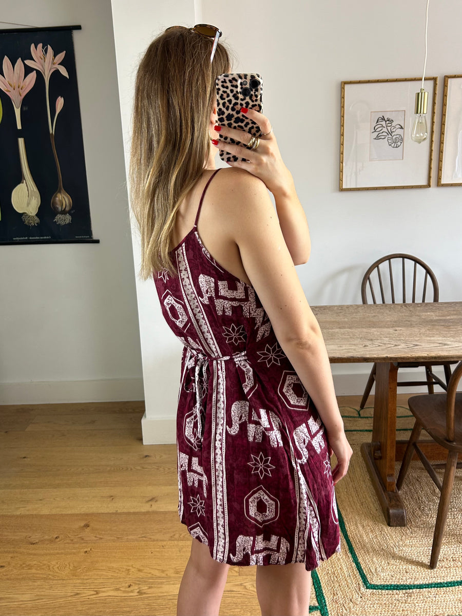 Boho Mini Dress - UK 12