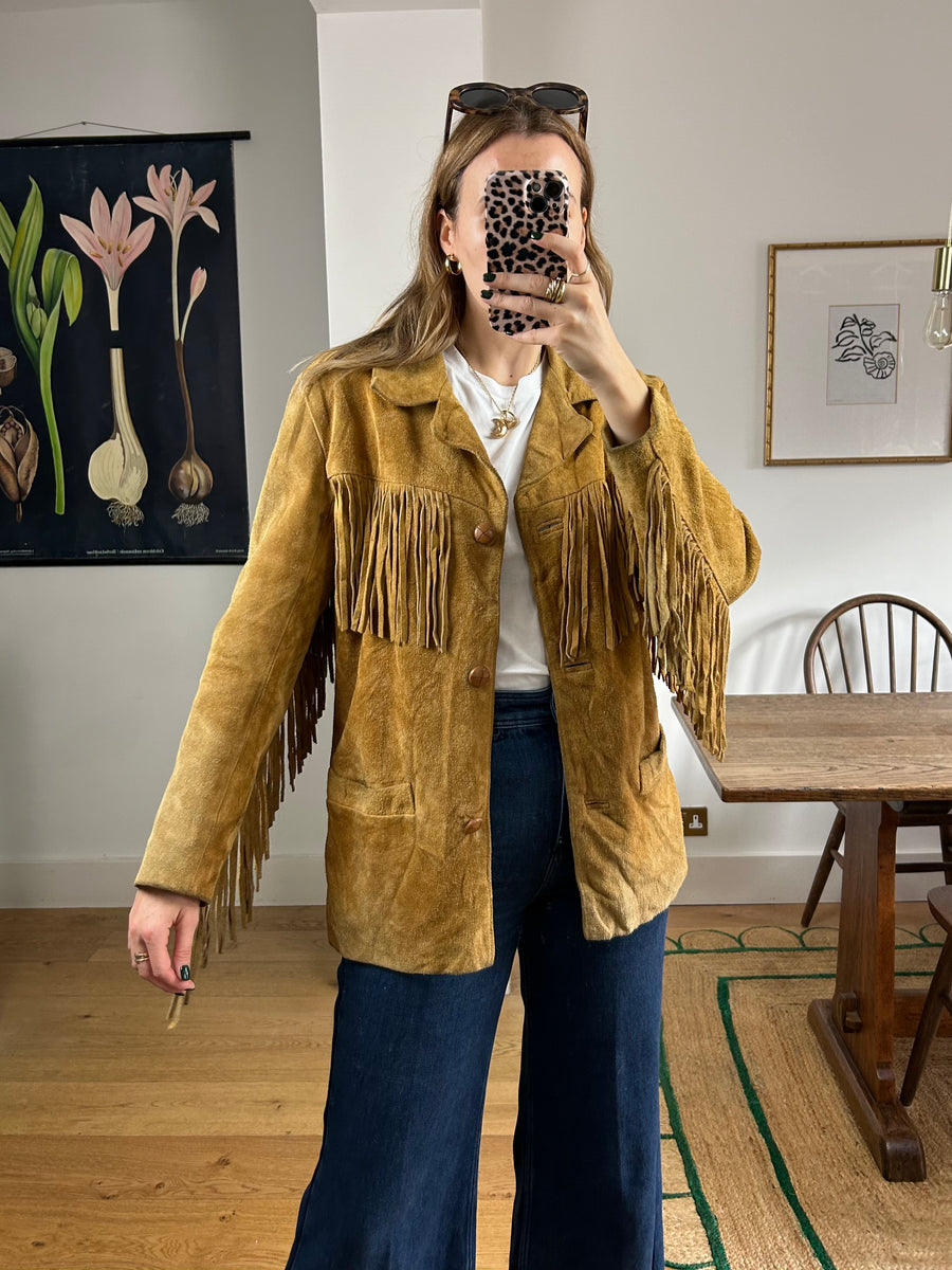 Suede Tassel Jacket - S/M