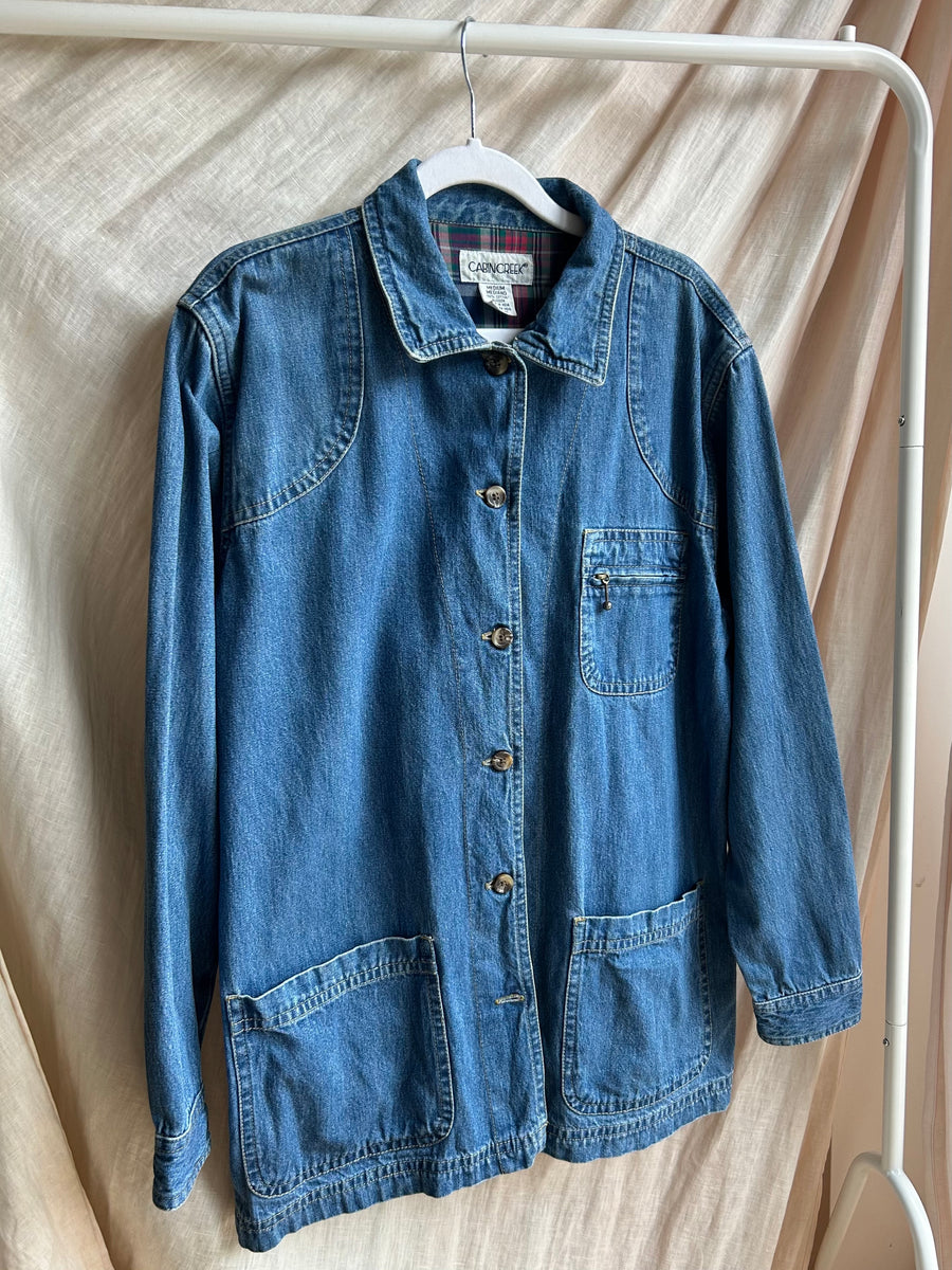 Denim Chore Jacket - M