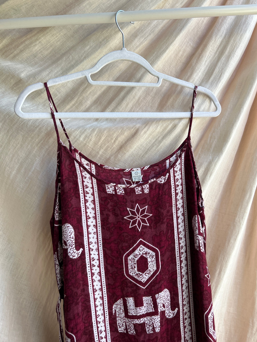 Boho Mini Dress - UK 12