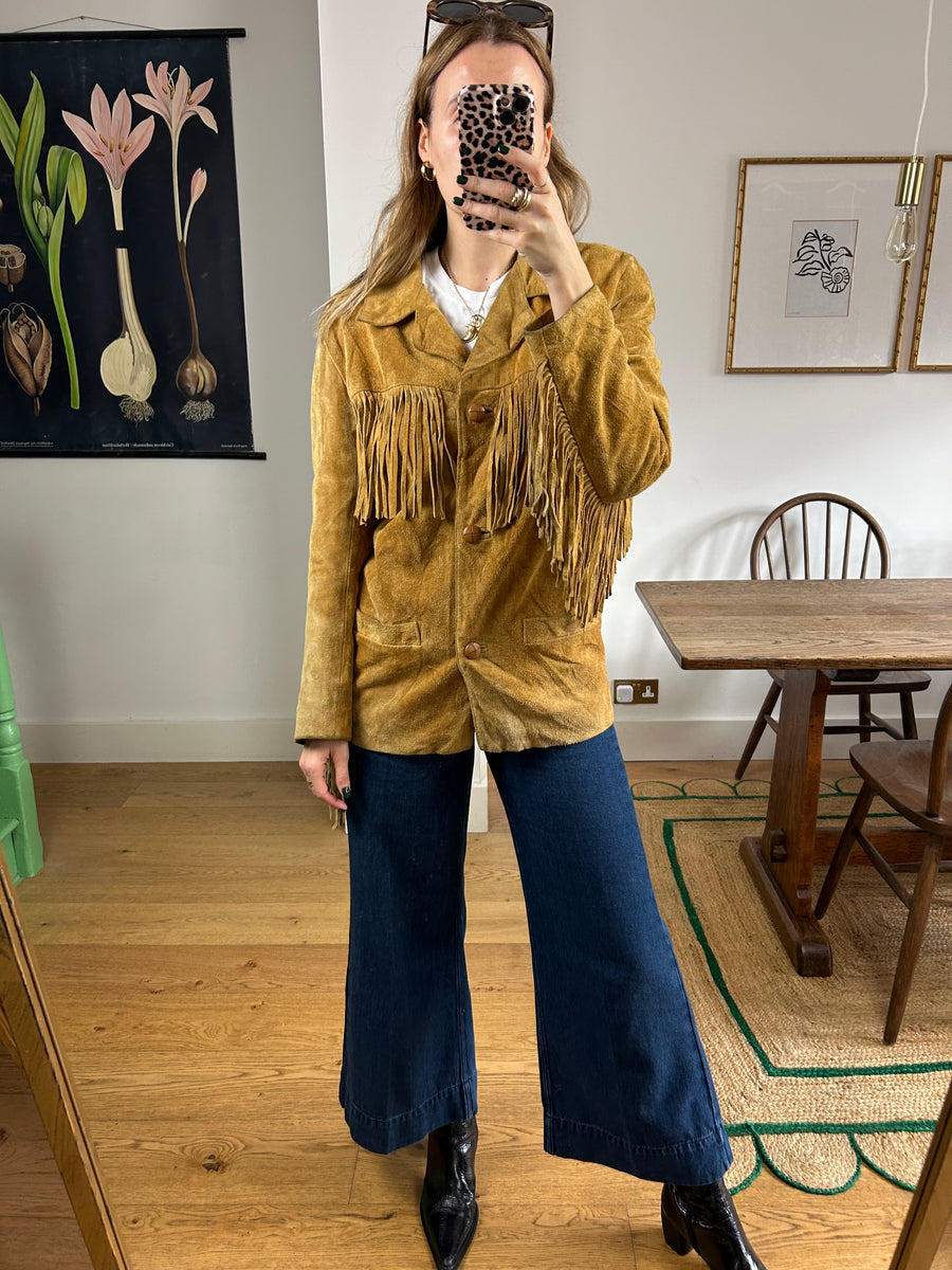 Suede Tassel Jacket - S/M