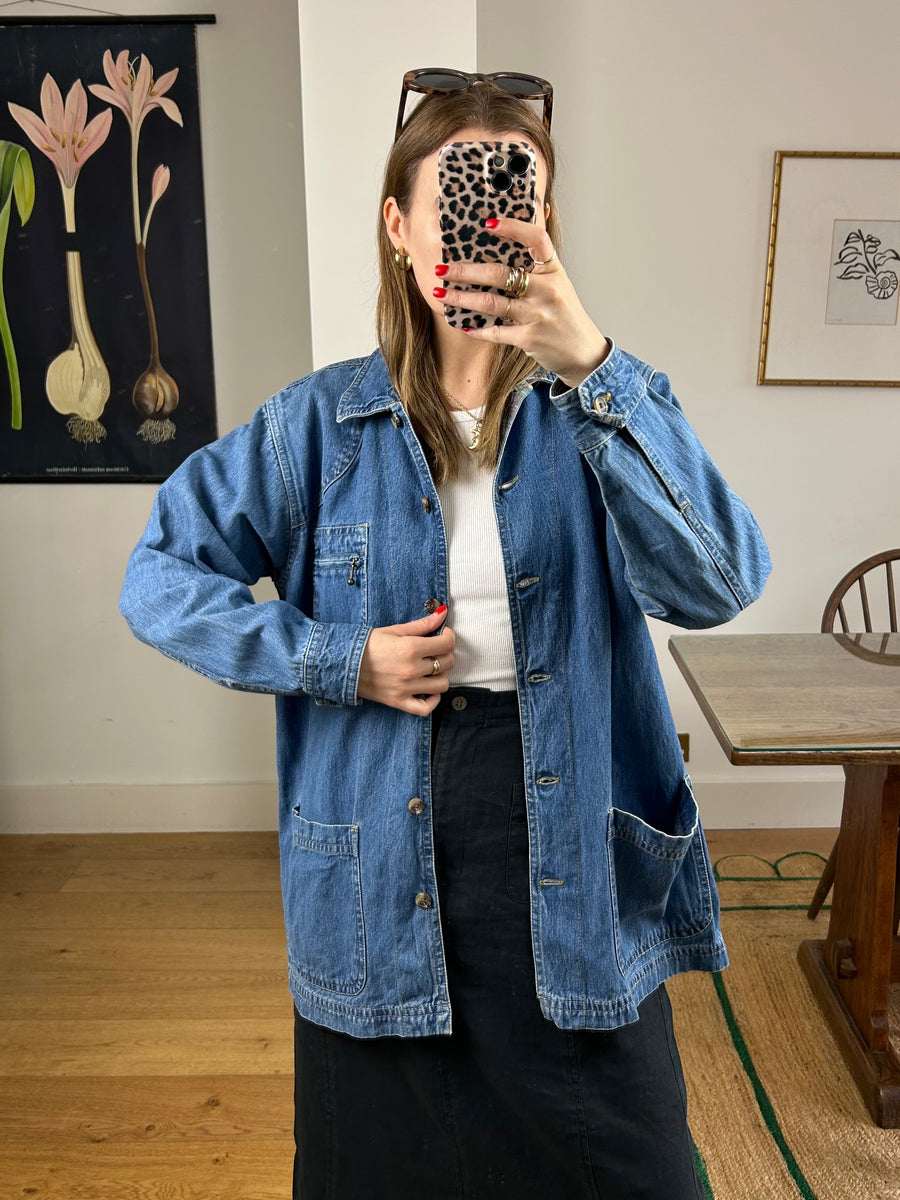 Denim Chore Jacket - M