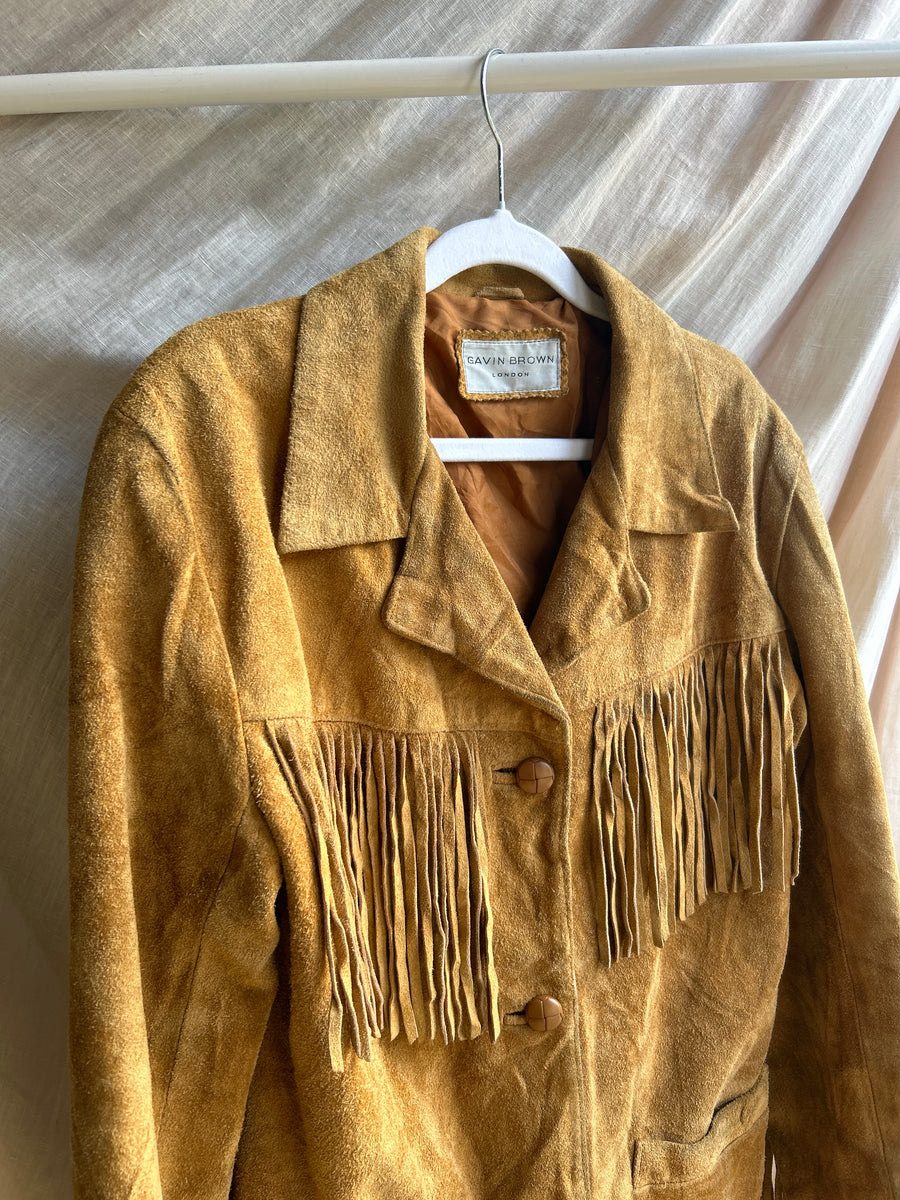 Suede Tassel Jacket - S/M