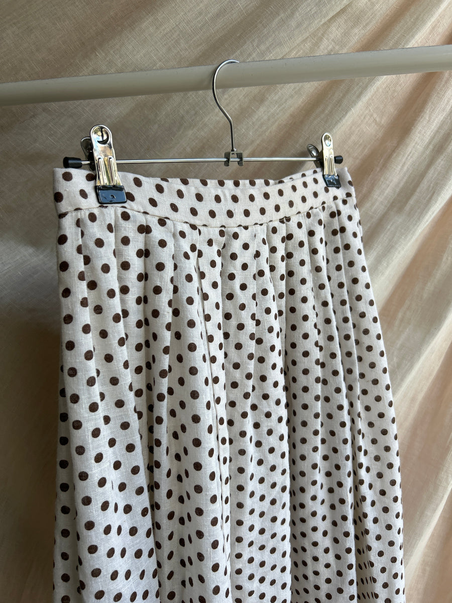 Polkadot Skater Skirt - UK 6